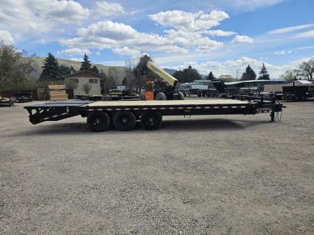 New 2027 Iron Bull 25' 21k Deckover Equipment Trailer