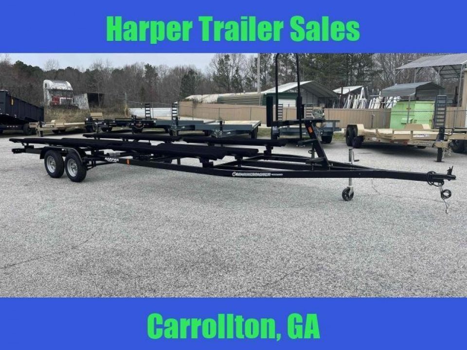 New 2026 MARINE MASTER 22'-25' TRITOON TRAILER WITH DISC SURGE BRAKES