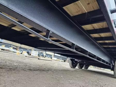New 2027 Iron Bull 28' 21k Deckover Gooseneck Trailer