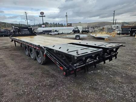 New 2027 Iron Bull 28' 21k Deckover Gooseneck Trailer