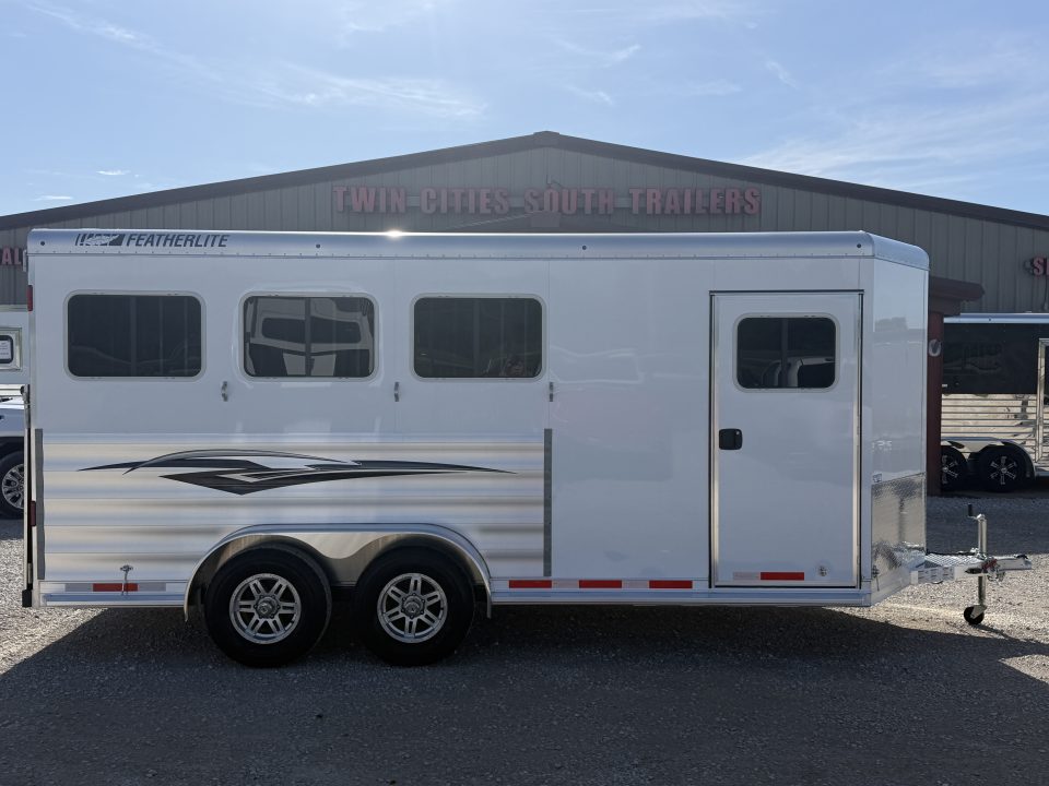 New 2026 Featherlite 3 Horse Bumper Pull Trailer