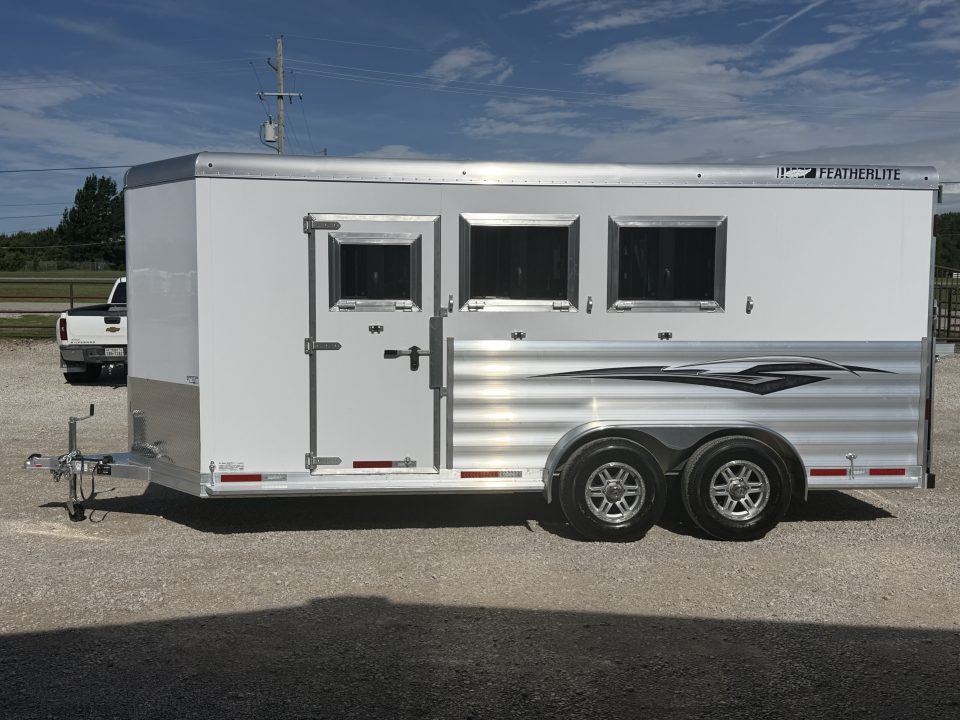 New 2026 Featherlite 3 Horse Bumper Pull Trailer