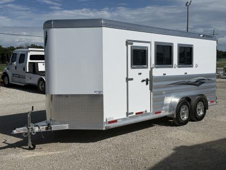 New 2026 Featherlite 3 Horse Bumper Pull Trailer