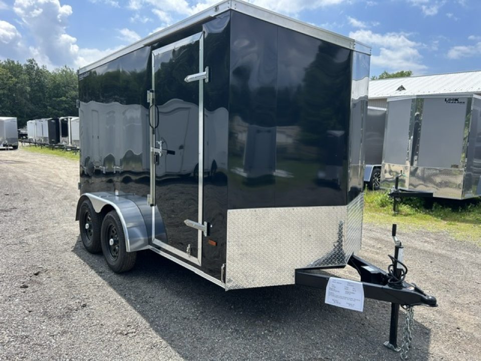 New 2026 Haul About Trailers 6X12 V Nose, Double Doors, Tandem Axle Cargo / Enclosed Trailer