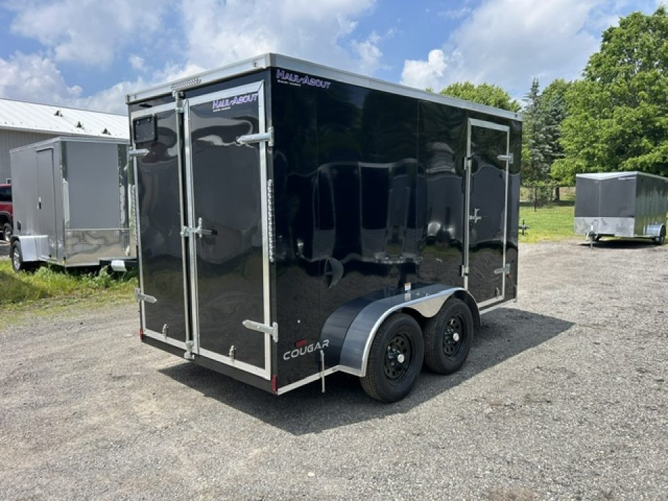 New 2026 Haul About Trailers 6X12 V Nose, Double Doors, Tandem Axle Cargo / Enclosed Trailer