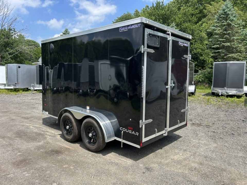 New 2026 Haul About Trailers 6X12 V Nose, Double Doors, Tandem Axle Cargo / Enclosed Trailer