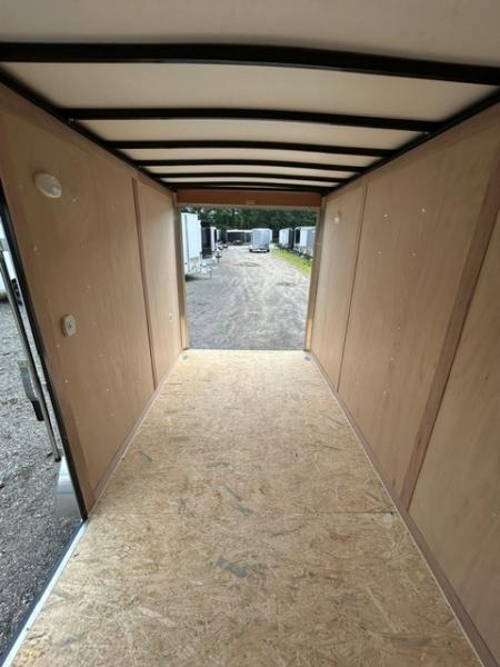 New 2026 Haul About Trailers 6X12 V Nose, Double Doors, Tandem Axle Cargo / Enclosed Trailer