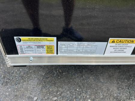 New 2026 Haul About Trailers 6X12 V Nose, Double Doors, Tandem Axle Cargo / Enclosed Trailer