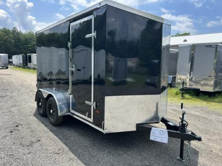 New 2026 Haul About Trailers 6X12 V Nose, Double Doors, Tandem Axle Cargo / Enclosed Trailer