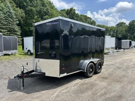New 2026 Haul About Trailers 6X12 V Nose, Double Doors, Tandem Axle Cargo / Enclosed Trailer