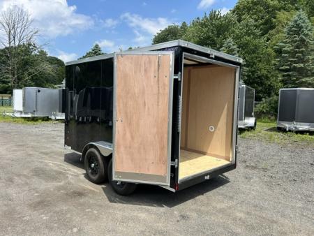 New 2026 Haul About Trailers 6X12 V Nose, Double Doors, Tandem Axle Cargo / Enclosed Trailer