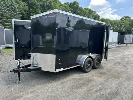 New 2026 Haul About Trailers 6X12 V Nose, Double Doors, Tandem Axle Cargo / Enclosed Trailer