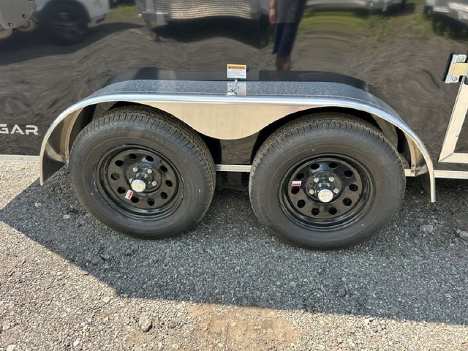 New 2026 Haul About Trailers 7' X 12' V nose tandem axle 7,000 lb. GVWR Cargo / Enclosed Trailer