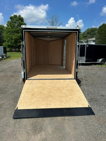 New 2026 Haul About Trailers 7' X 12' V nose tandem axle 7,000 lb. GVWR Cargo / Enclosed Trailer