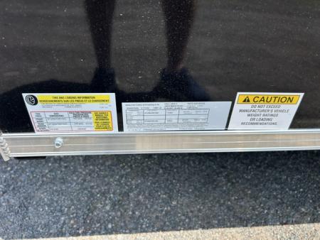 New 2026 Haul About Trailers 7' X 12' V nose tandem axle 7,000 lb. GVWR Cargo / Enclosed Trailer