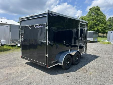 New 2026 Haul About Trailers 7' X 12' V nose tandem axle 7,000 lb. GVWR Cargo / Enclosed Trailer