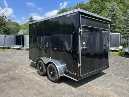 New 2026 Haul About Trailers 7' X 12' V nose tandem axle 7,000 lb. GVWR Cargo / Enclosed Trailer