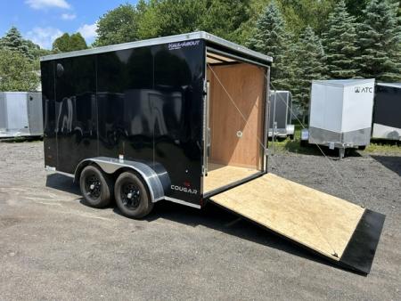 New 2026 Haul About Trailers 7' X 12' V nose tandem axle 7,000 lb. GVWR Cargo / Enclosed Trailer