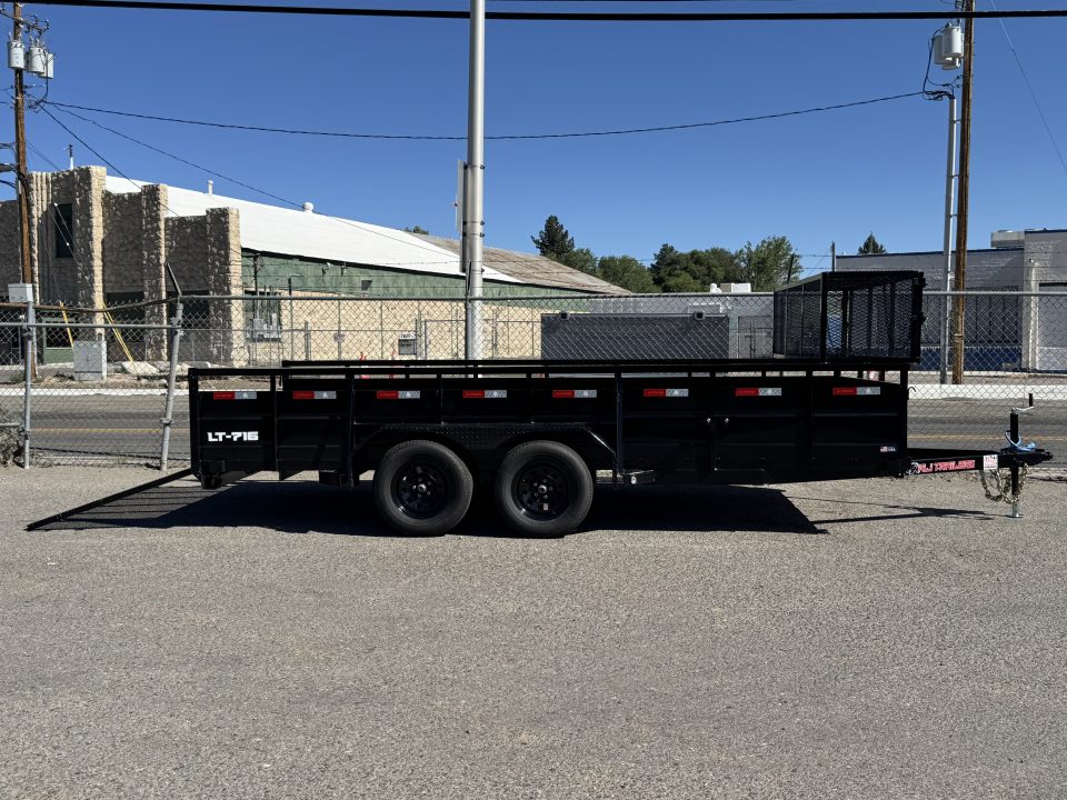New 2026 RJ LT-7X16 - 7K Landscape Utility Trialer