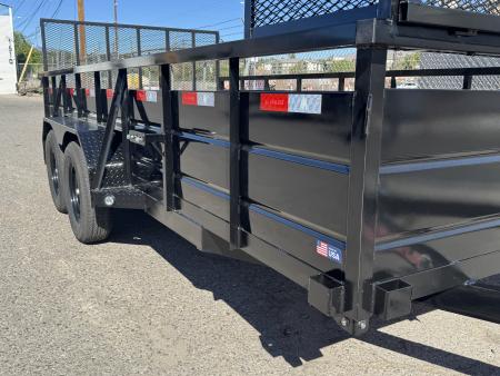 New 2026 RJ LT-7X16 - 7K Landscape Utility Trialer