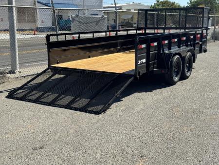 New 2026 RJ LT-7X16 - 7K Landscape Utility Trialer
