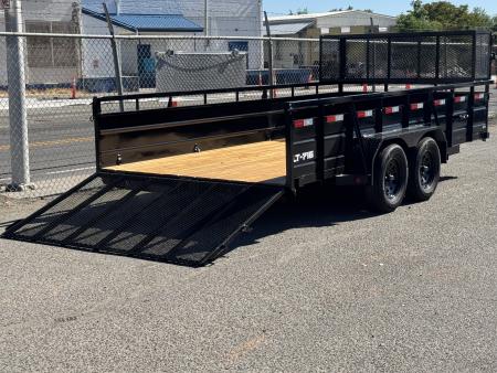 New 2026 RJ LT-7X16 - 7K Landscape Utility Trialer