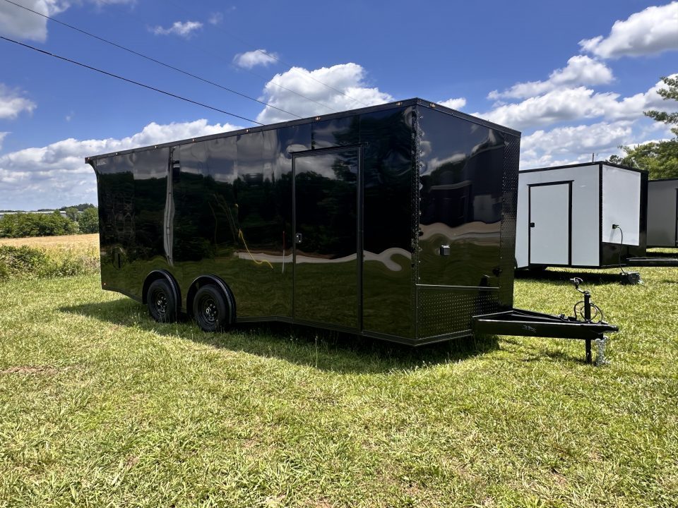 New 2026 LUXE 8.5X20 Race Trailer- Finished Interior-5200LB Torsion Axles-Blackout