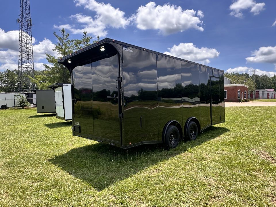 New 2026 LUXE 8.5X20 Race Trailer- Finished Interior-5200LB Torsion Axles-Blackout