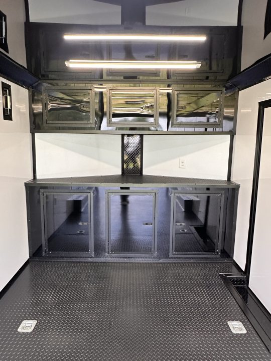 New 2026 LUXE 8.5X20 Race Trailer- Finished Interior-5200LB Torsion Axles-Blackout