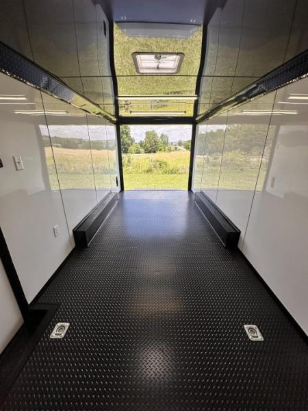 New 2026 LUXE 8.5X20 Race Trailer- Finished Interior-5200LB Torsion Axles-Blackout