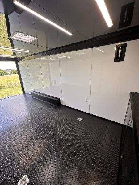New 2026 LUXE 8.5X20 Race Trailer- Finished Interior-5200LB Torsion Axles-Blackout