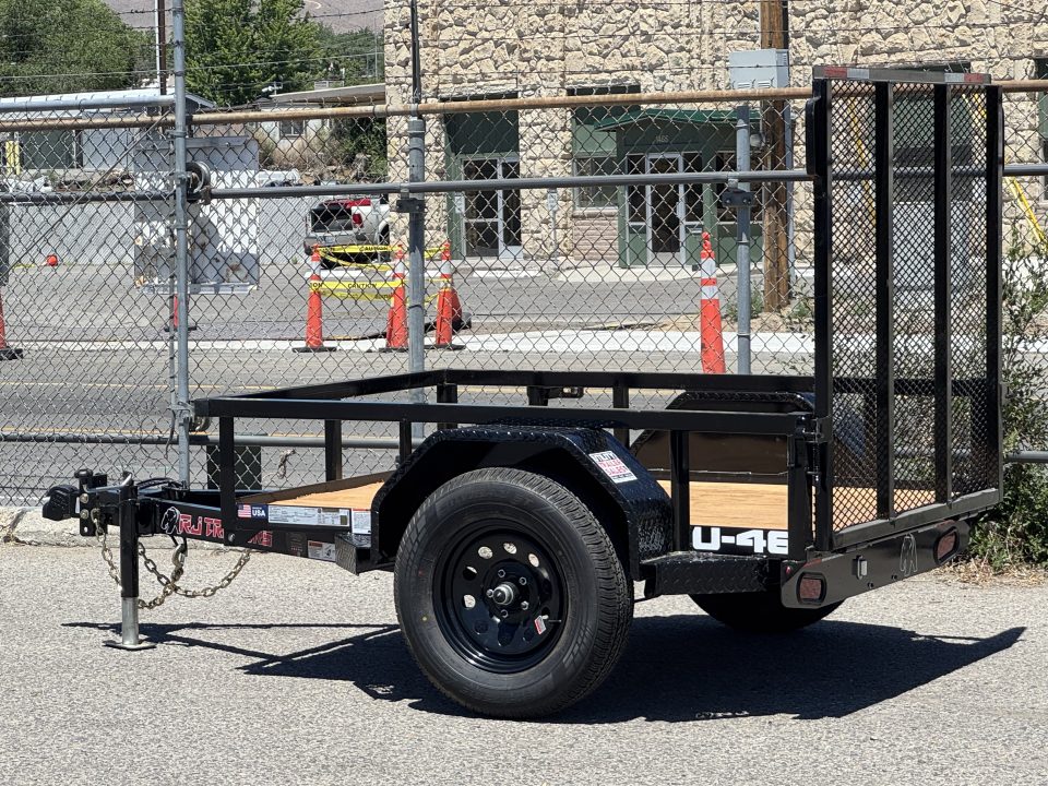 New 2026 RJ U-4X6 - 2.9K Utility Trailer