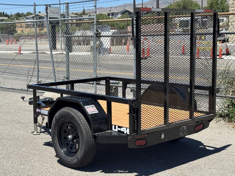 New 2026 RJ U-4X6 - 2.9K Utility Trailer