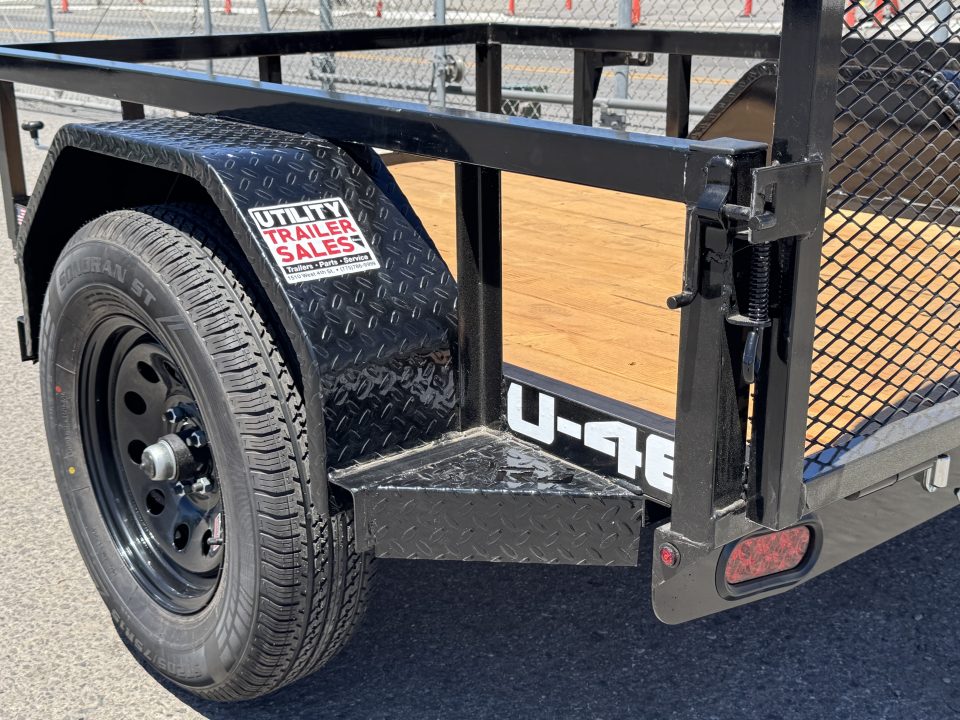 New 2026 RJ U-4X6 - 2.9K Utility Trailer