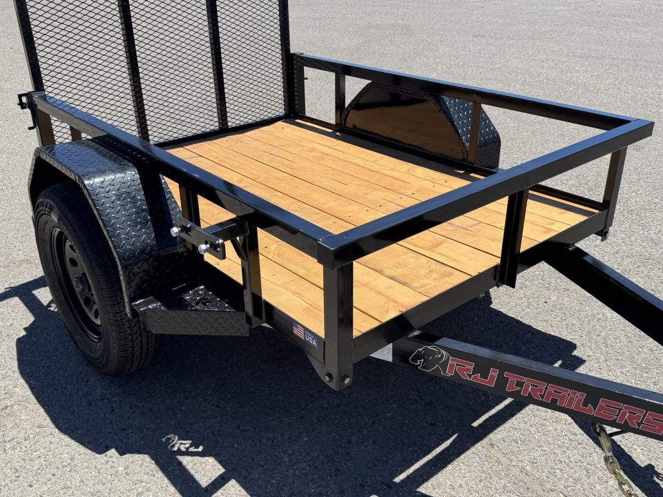 New 2026 RJ U-4X6 - 2.9K Utility Trailer