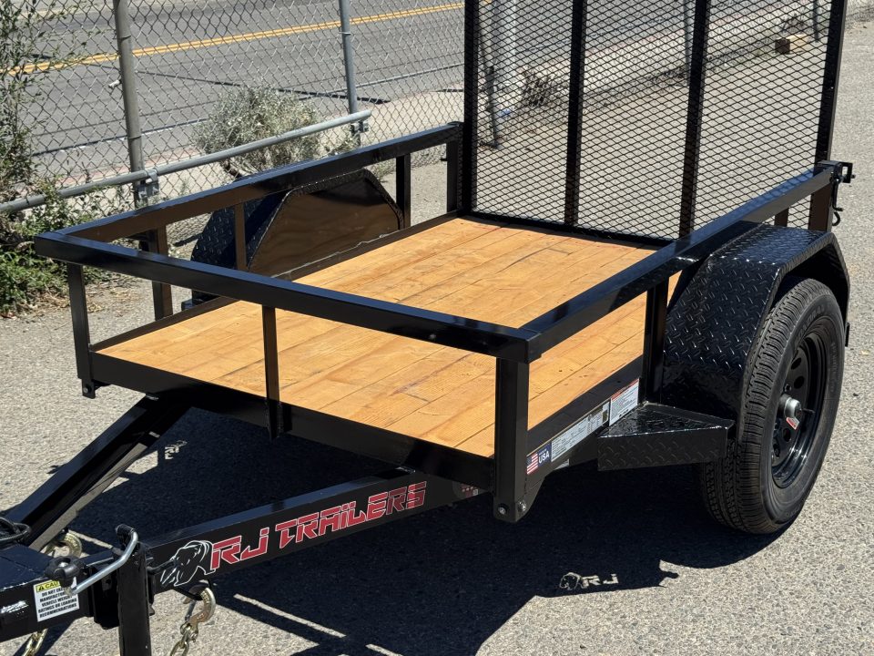 New 2026 RJ U-4X6 - 2.9K Utility Trailer