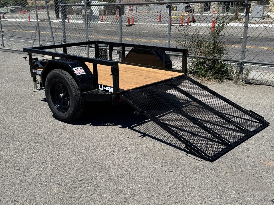 New 2026 RJ U-4X6 - 2.9K Utility Trailer