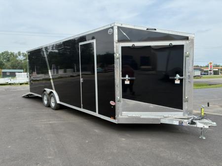 New 2027 Lightning Trailers LTFCH 8' X 24' 10K Snowmobile Trailer