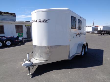 Used 2022 Trails West * ADVENTURE MX II 2H * 2-Horse Slant Load Horse Trailer