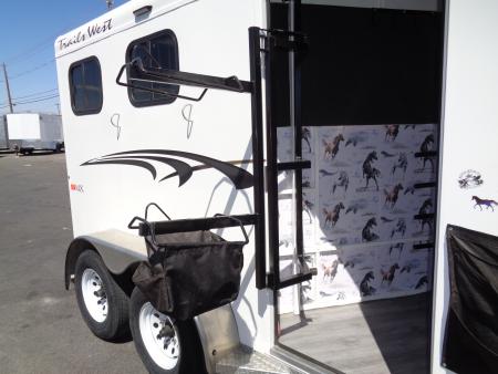 Used 2022 Trails West * ADVENTURE MX II 2H * 2-Horse Slant Load Horse Trailer