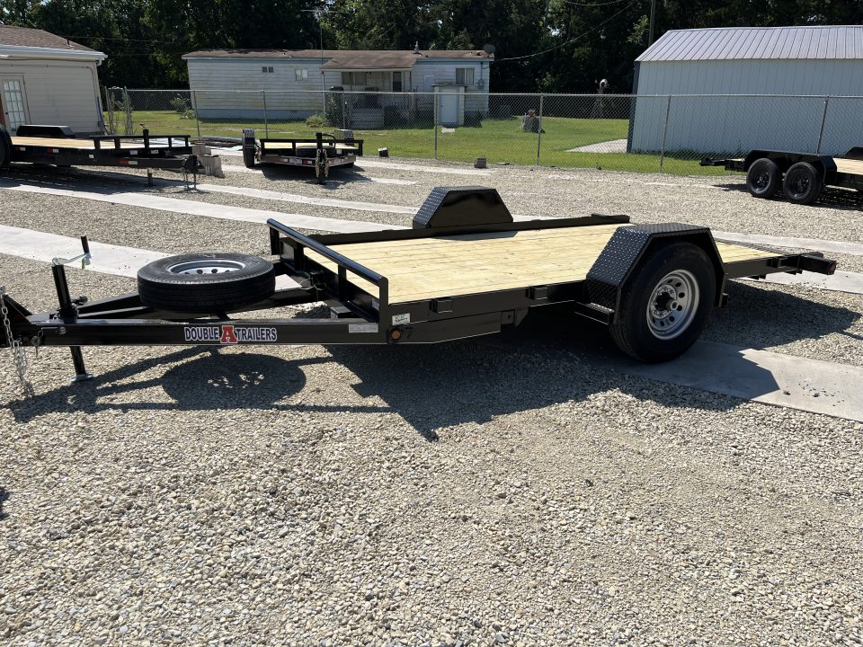 New 2026 Double A 80"x12' Tilt Trailer 7K Axle Tilt Trailer