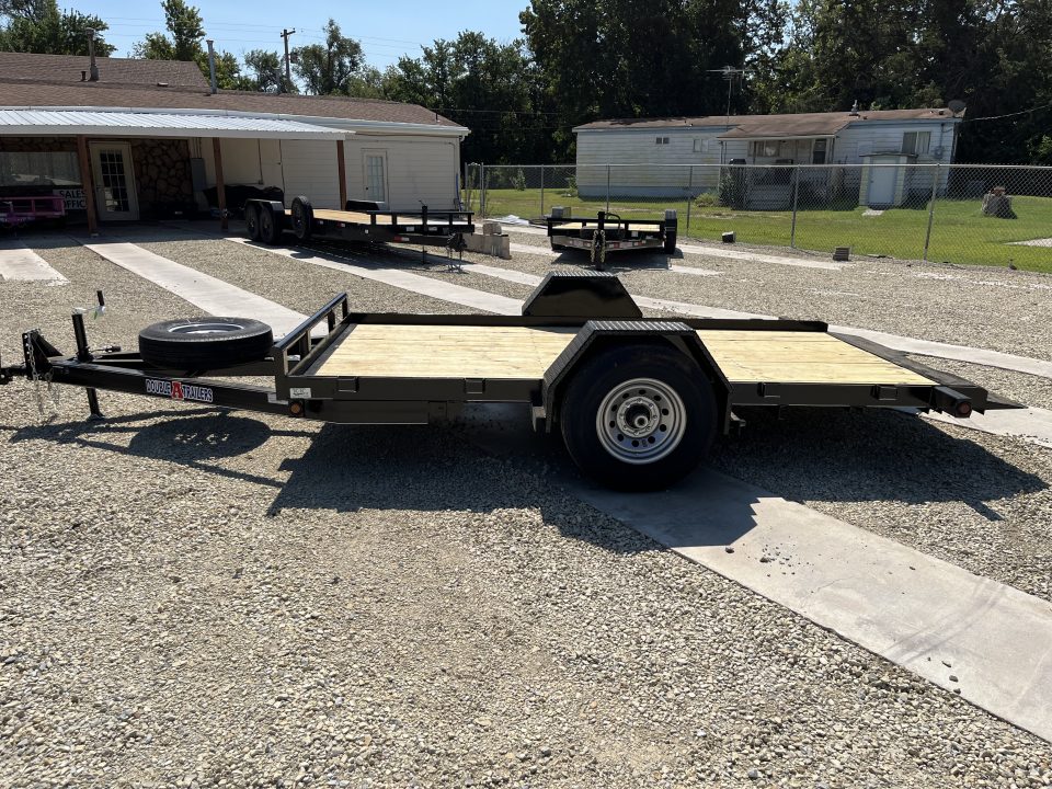 New 2026 Double A 80"x12' Tilt Trailer 7K Axle Tilt Trailer