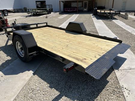 New 2026 Double A 80"x12' Tilt Trailer 7K Axle Tilt Trailer