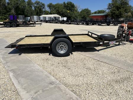 New 2026 Double A 80"x12' Tilt Trailer 7K Axle Tilt Trailer