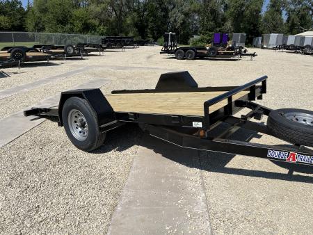 New 2026 Double A 80"x12' Tilt Trailer 7K Axle Tilt Trailer