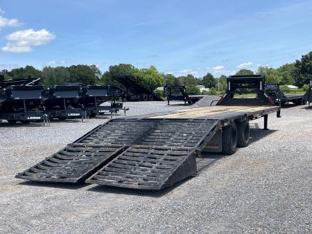 Used 2024 MAXXD 102"X28' 30K Gooseneck Flatbed Trailer