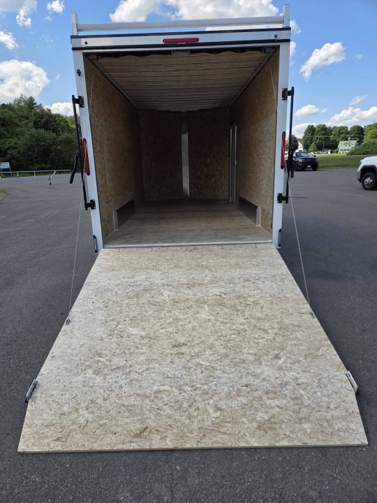 New 2026 Nitro 7.5x16 contractor trailer rear ramp with 5200lb axle Contractor