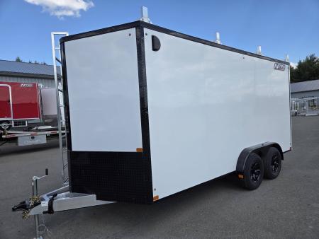 New 2026 Nitro 7.5x16 contractor trailer rear ramp with 5200lb axle Contractor