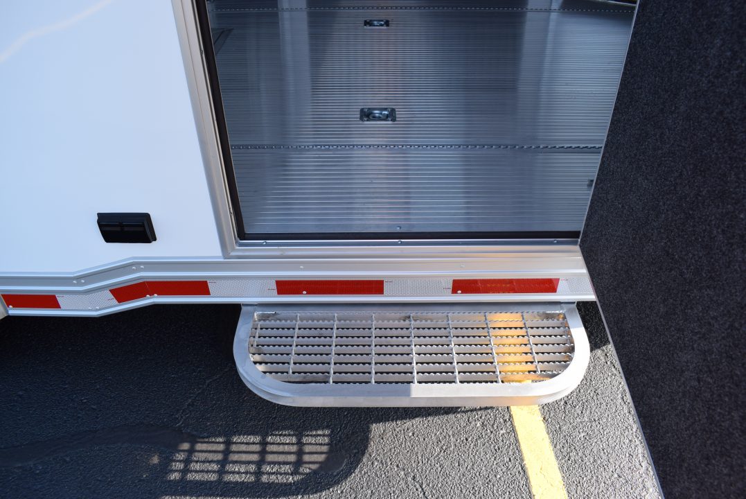 New inTech 18' Tag Extended Wedge Nose w/ 6' Side Ramp Door Multisport Trailer