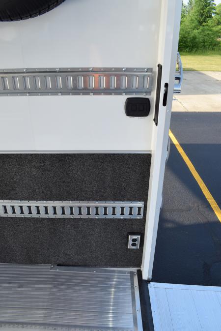 New inTech 18' Tag Extended Wedge Nose w/ 6' Side Ramp Door Multisport Trailer
